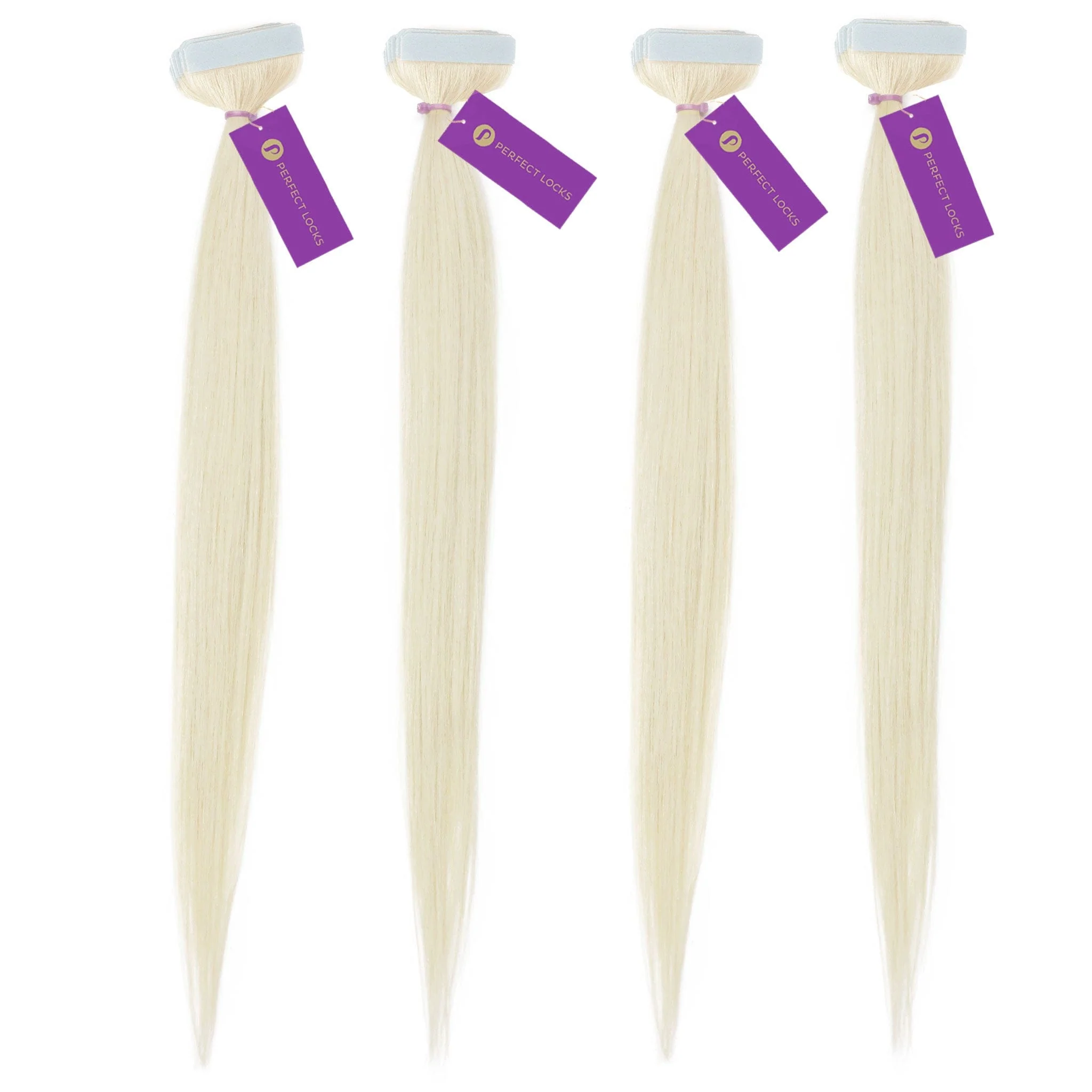4 x Straight Tape-In Hair Extension Bundle Deal (40 Pieces) - Image 7