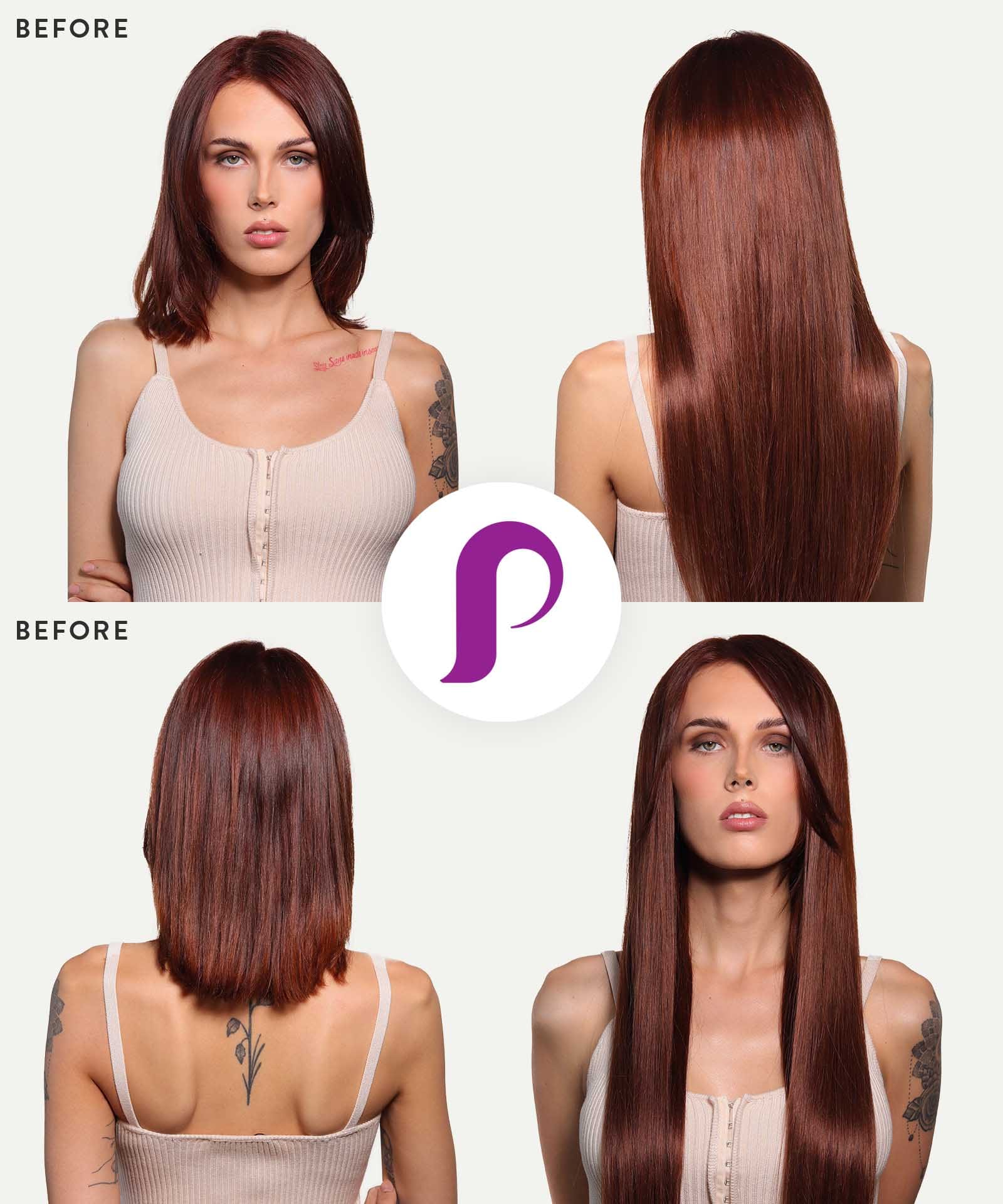 Straight Classic Tape-In Hair Extensions - Image 22