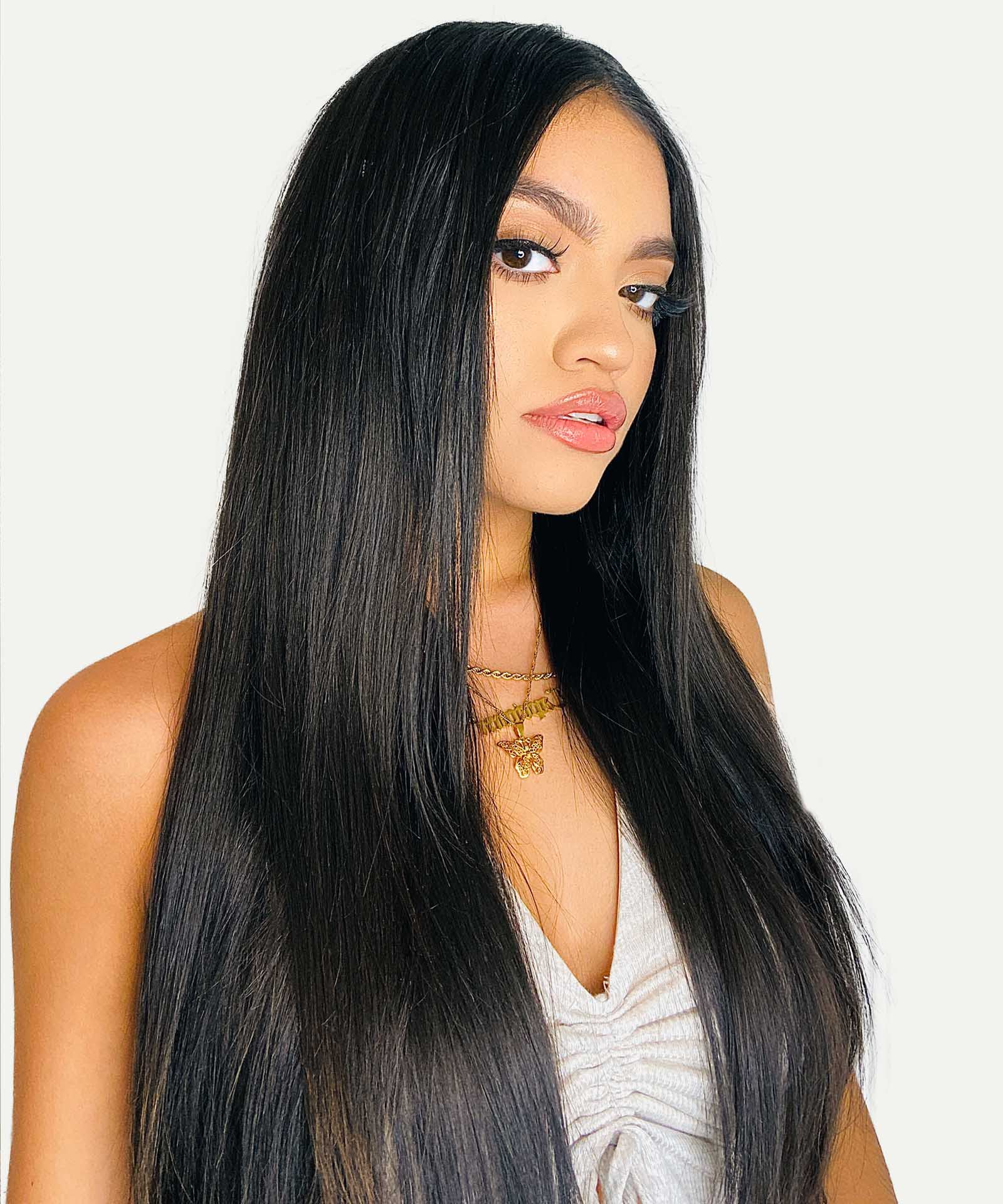Straight Classic Tape-In Hair Extensions - Image 3