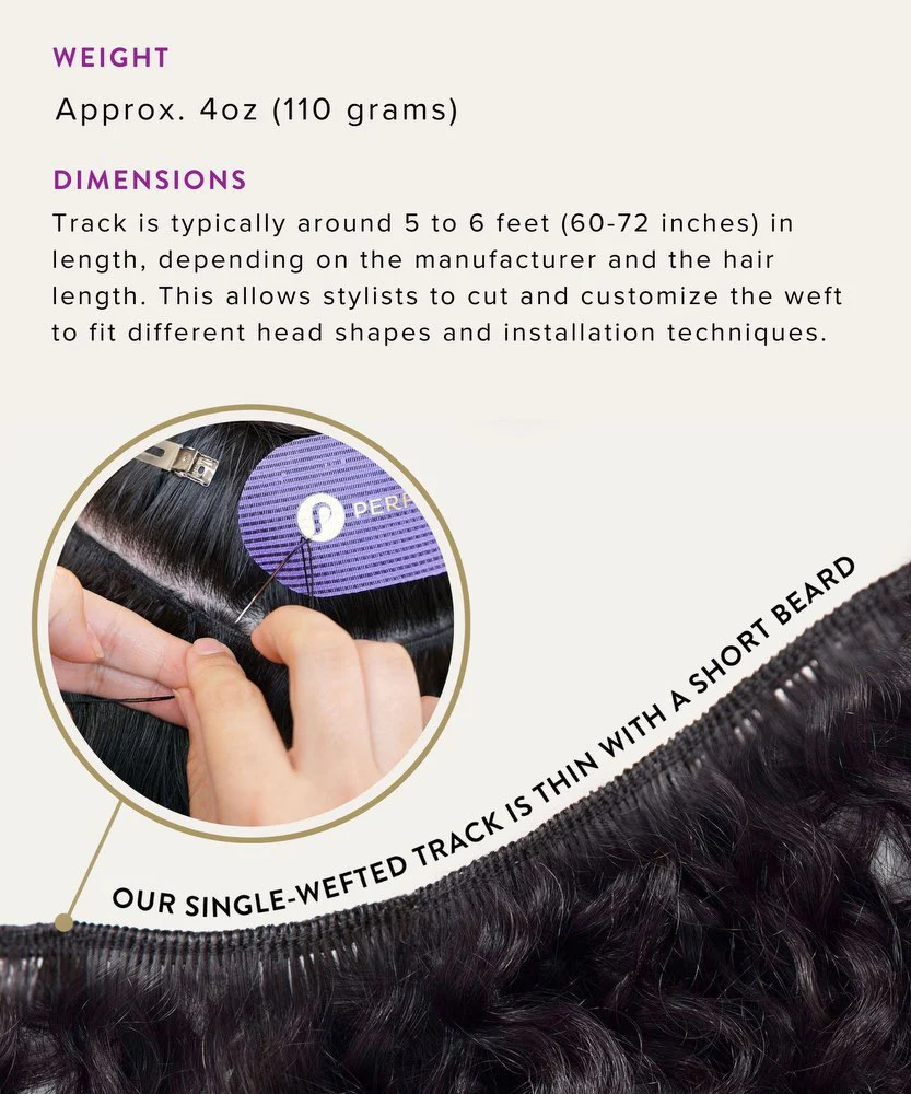 Straight Virgin Machine Weft - Image 5