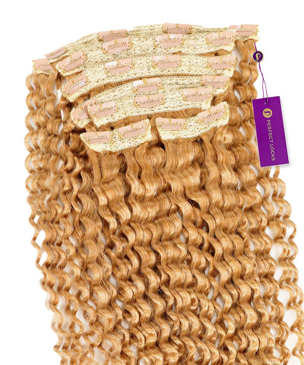 Tight Curly Classic Clip-In Hair Extensions - Image 11