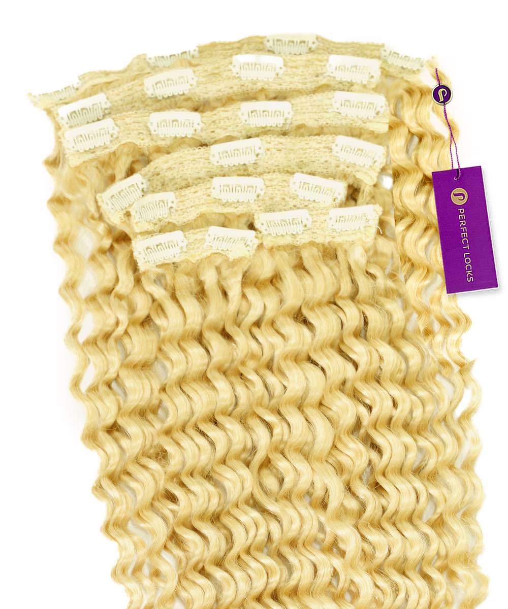 Tight Curly Classic Clip-In Hair Extensions - Image 12