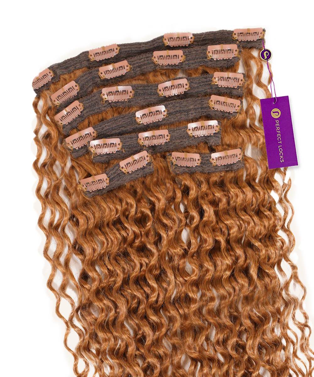 Tight Curly Classic Clip-In Hair Extensions - Image 8