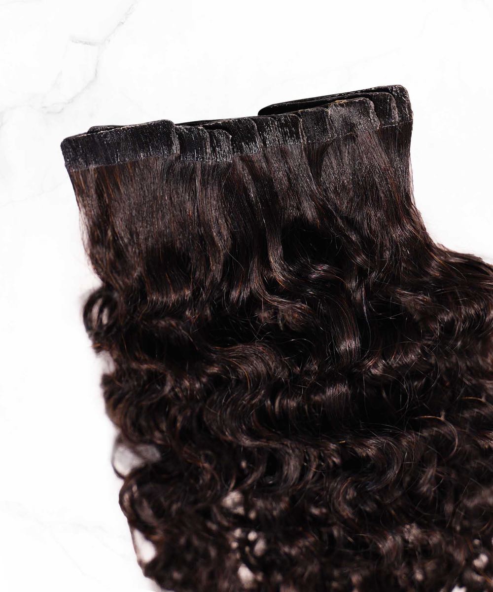 Tight Curly Classic Tape-In Hair - Image 6