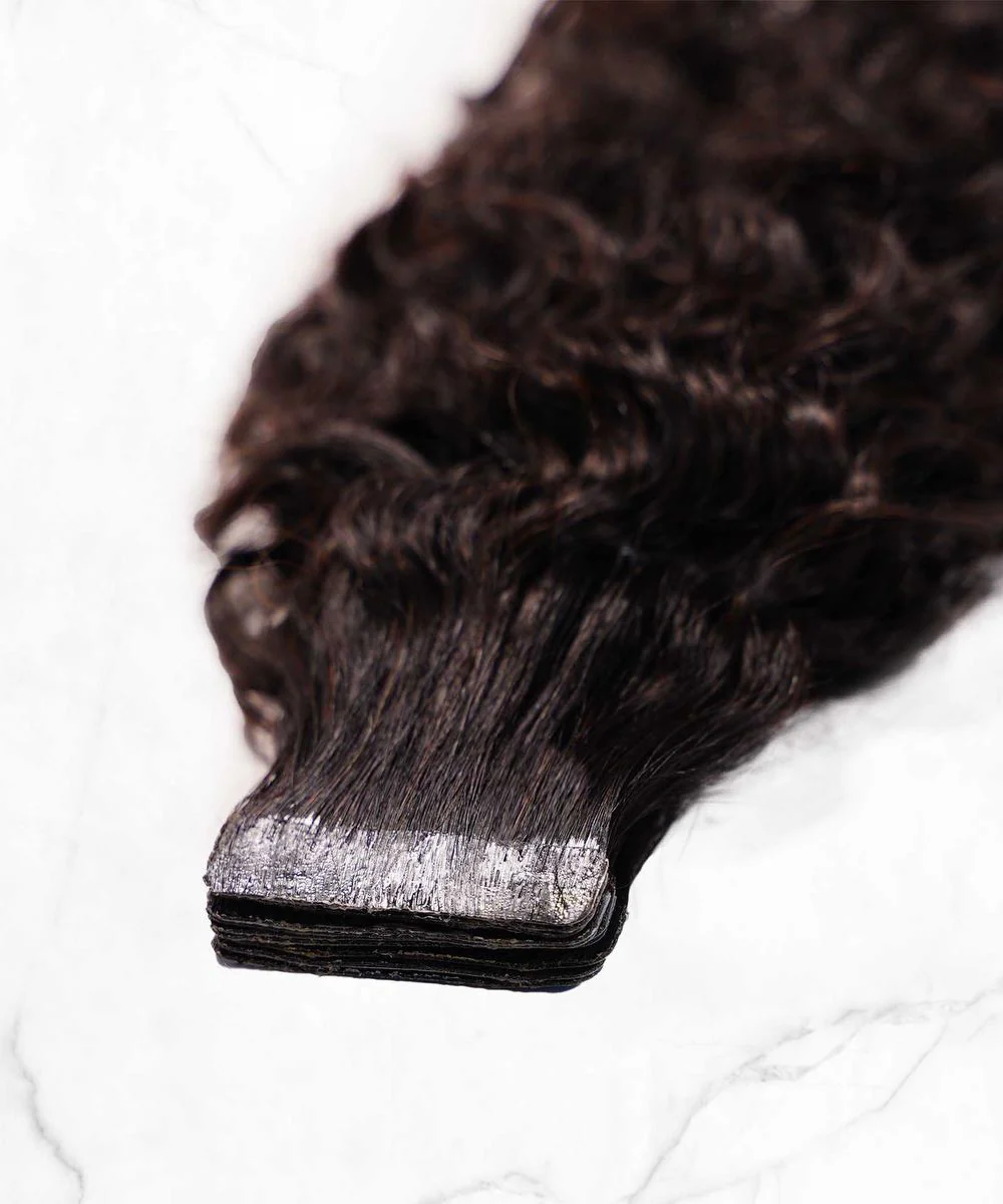 Tight Curly Classic Tape-In Hair - Image 7