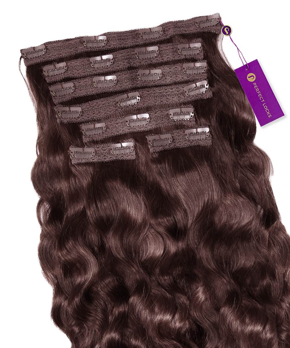 Wavy Classic Clip-In Hair Extensions - Image 4
