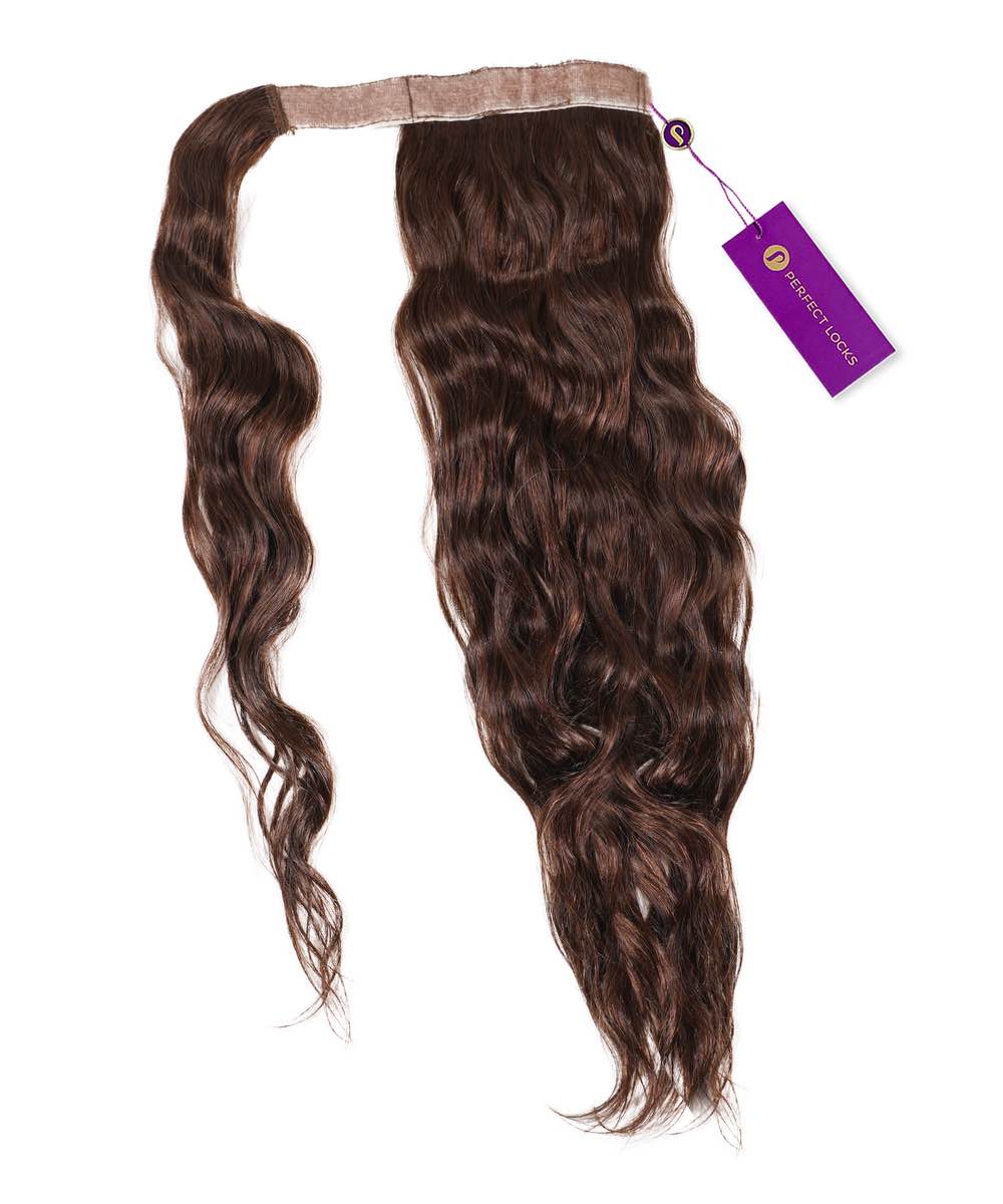 Wavy Clip-In Ponytail Extensions - Image 4
