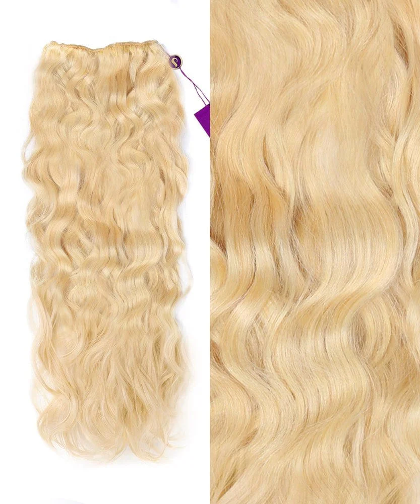 Wavy Colored Hair Machine Weft - Image 15