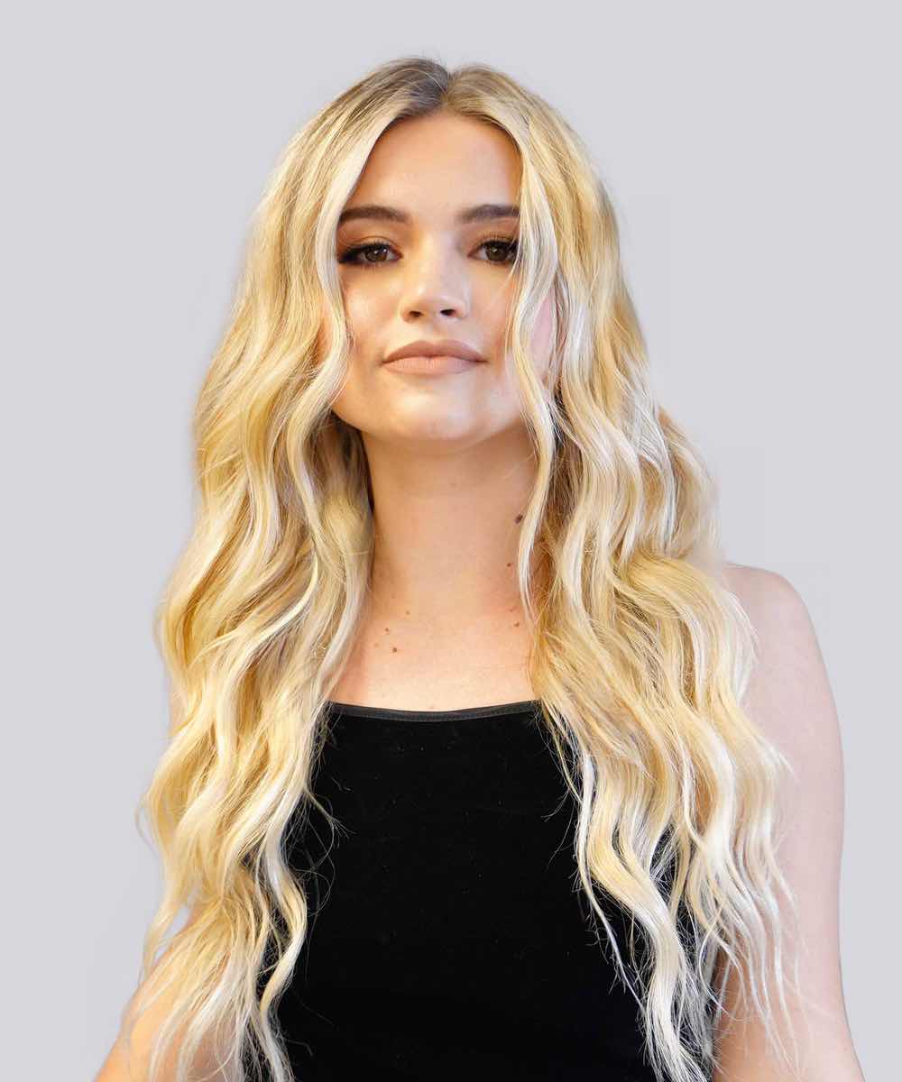 Wavy Colored Hair Machine Weft - Image 4