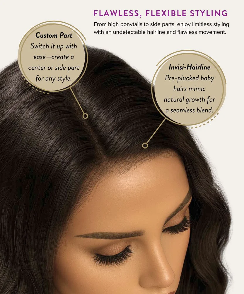 Wavy Full Lace Wig - Image 4