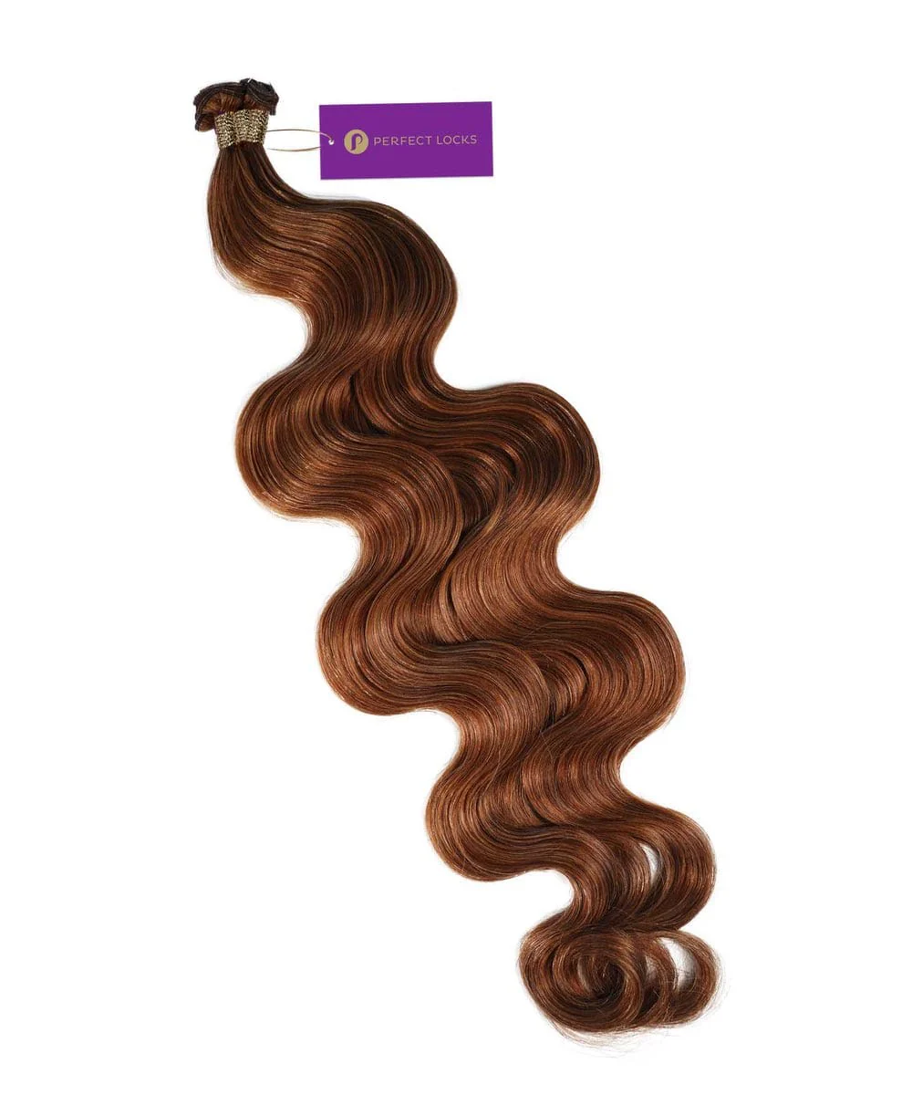 Wavy Hybrid Weft Hair Extensions - Image 17