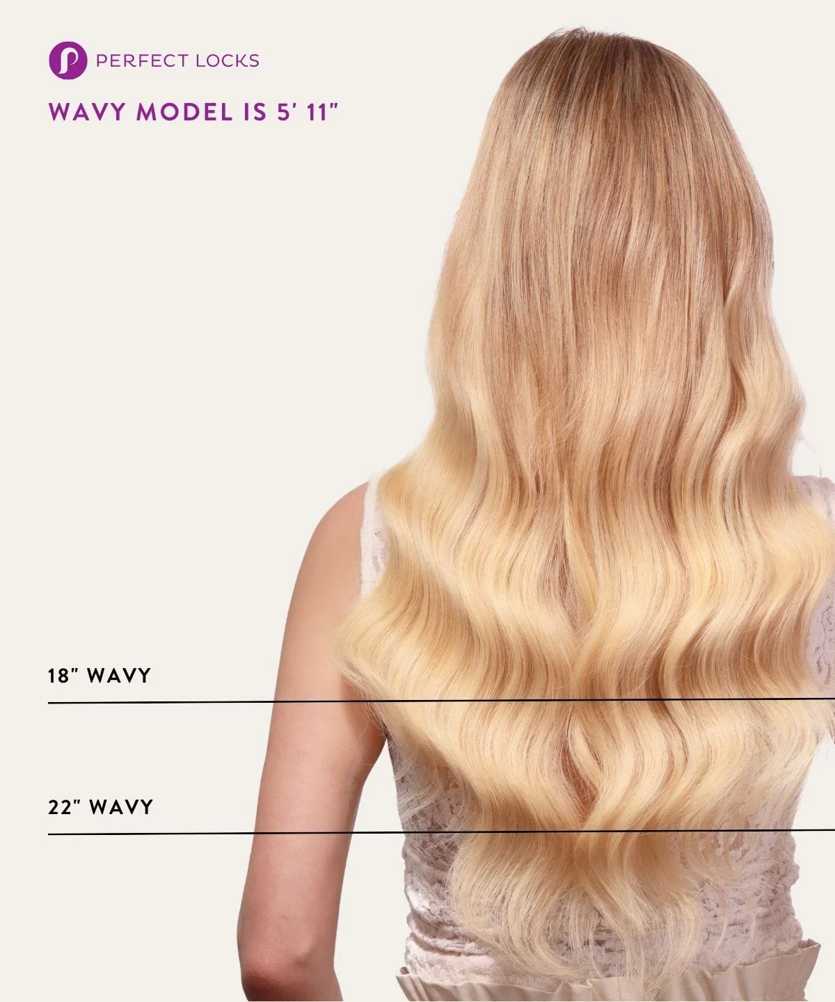 Wavy Hybrid Weft Hair Extensions - Image 27