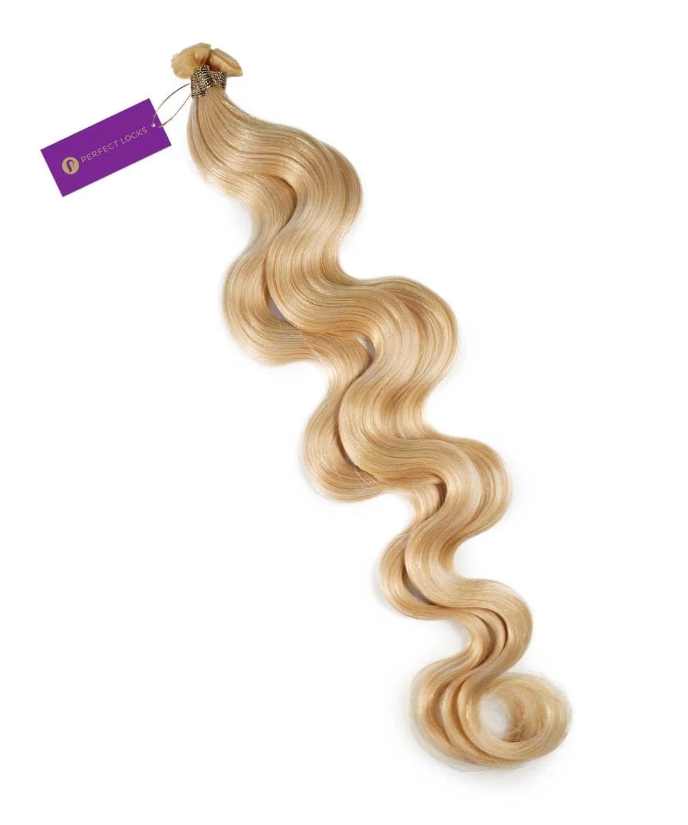 Wavy Hybrid Weft Hair Extensions - Image 4