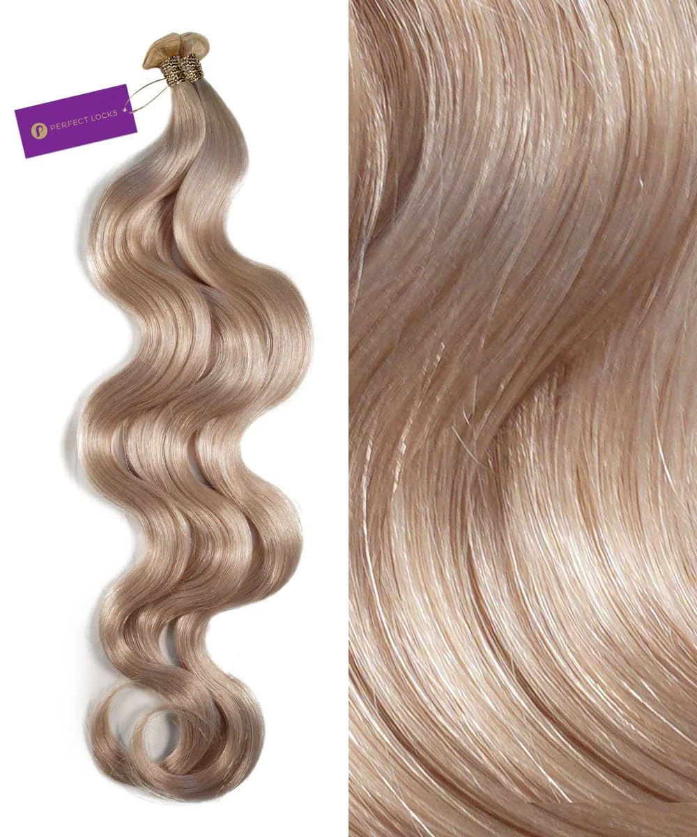 Wavy Hybrid Weft Hair Extensions - Image 9