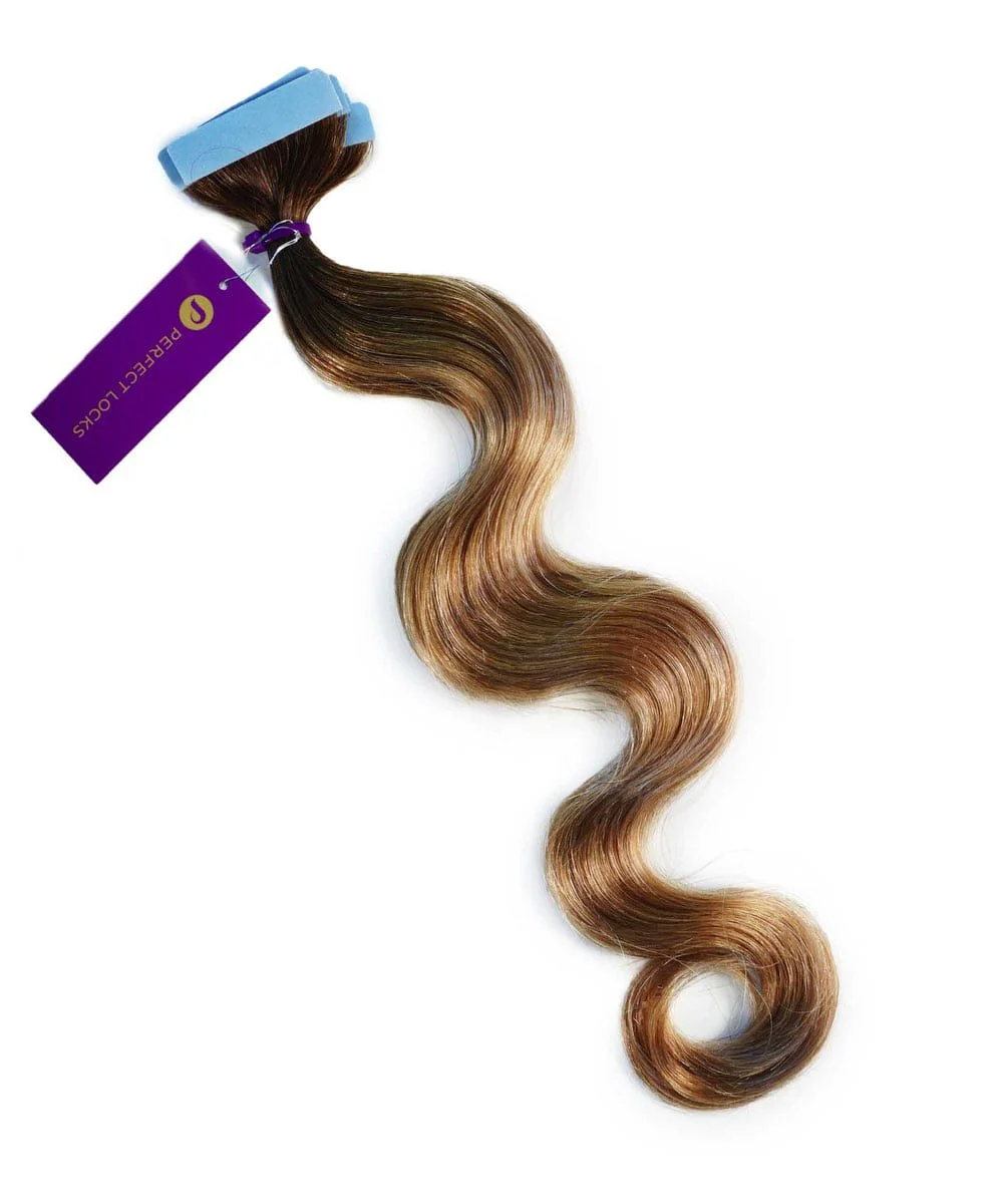Wavy Invisi Tape In Hair Extensions - Image 24