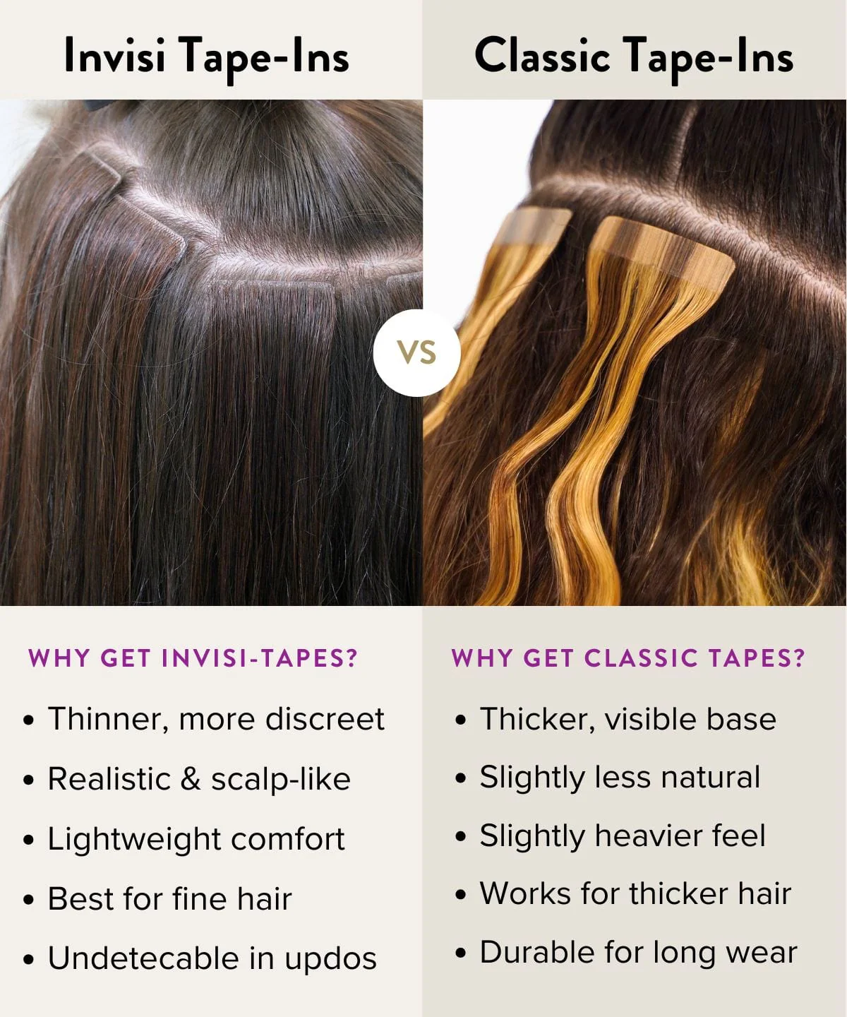 Wavy Invisi Tape In Hair Extensions - Image 35