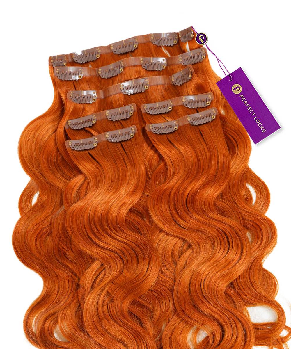 Wavy Seamless Clip-In Hair Extensions - Image 12