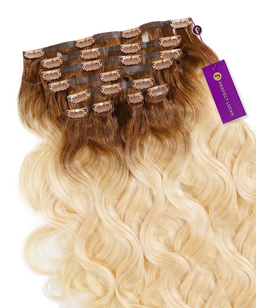 Wavy Seamless Clip-In Hair Extensions - Image 20