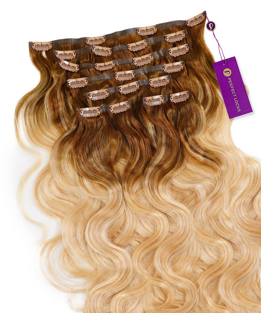 Wavy Seamless Clip-In Hair Extensions - Image 24