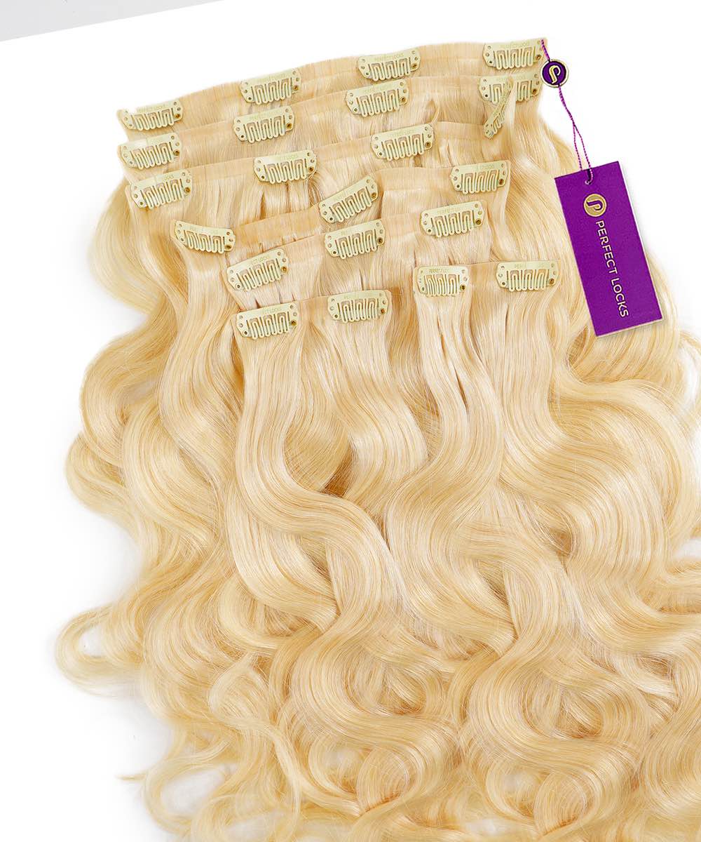 Wavy Seamless Clip-In Hair Extensions - Image 42