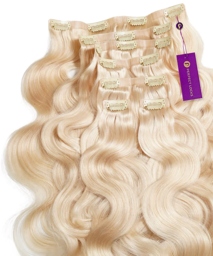 Wavy Seamless Clip-In Hair Extensions - Image 46