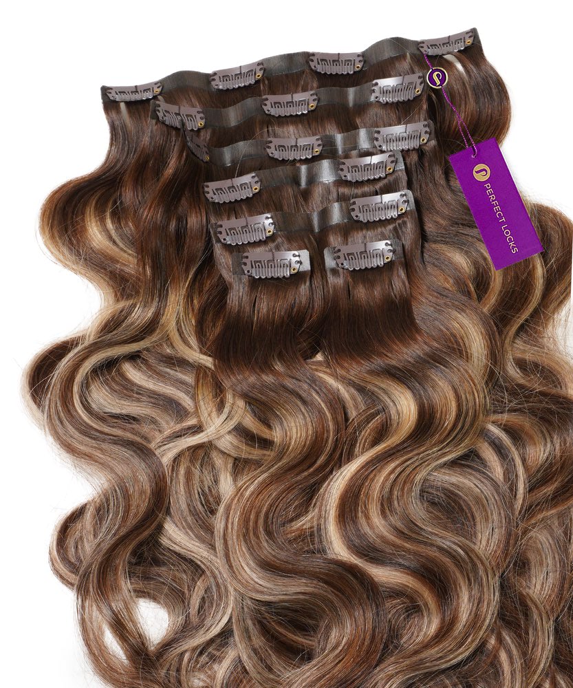 Wavy Seamless Clip-In Hair Extensions - Image 49