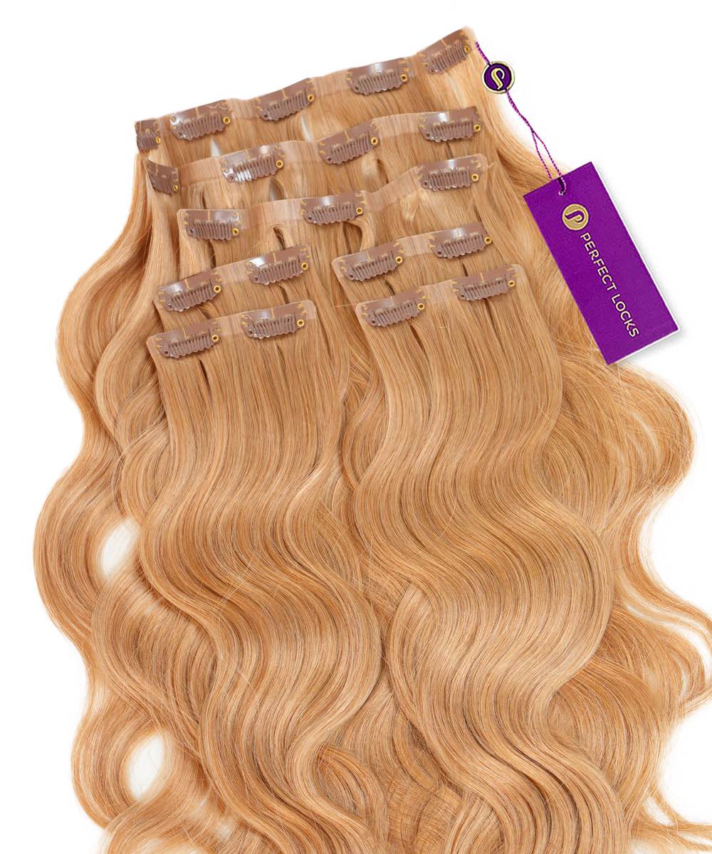 Wavy Seamless Clip-In Hair Extensions - Image 8