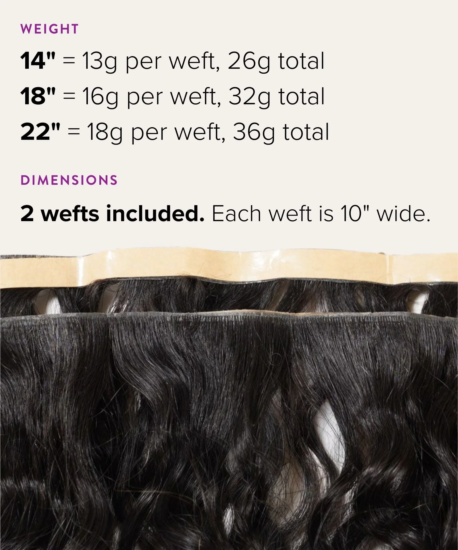 Wavy Seamless Tape In Weft - Image 17
