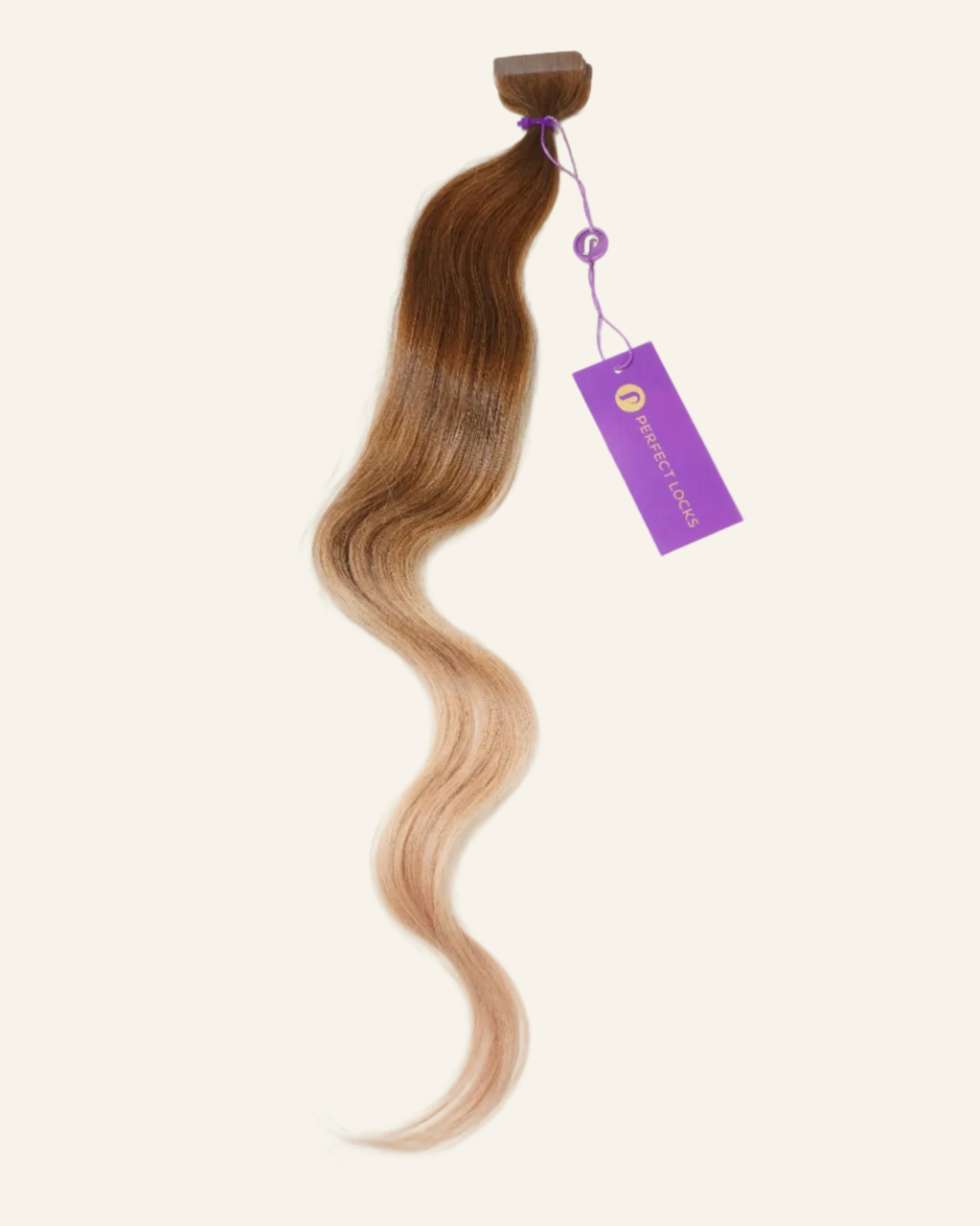 Wavy Tape Hair / #4/6/27s / 22"