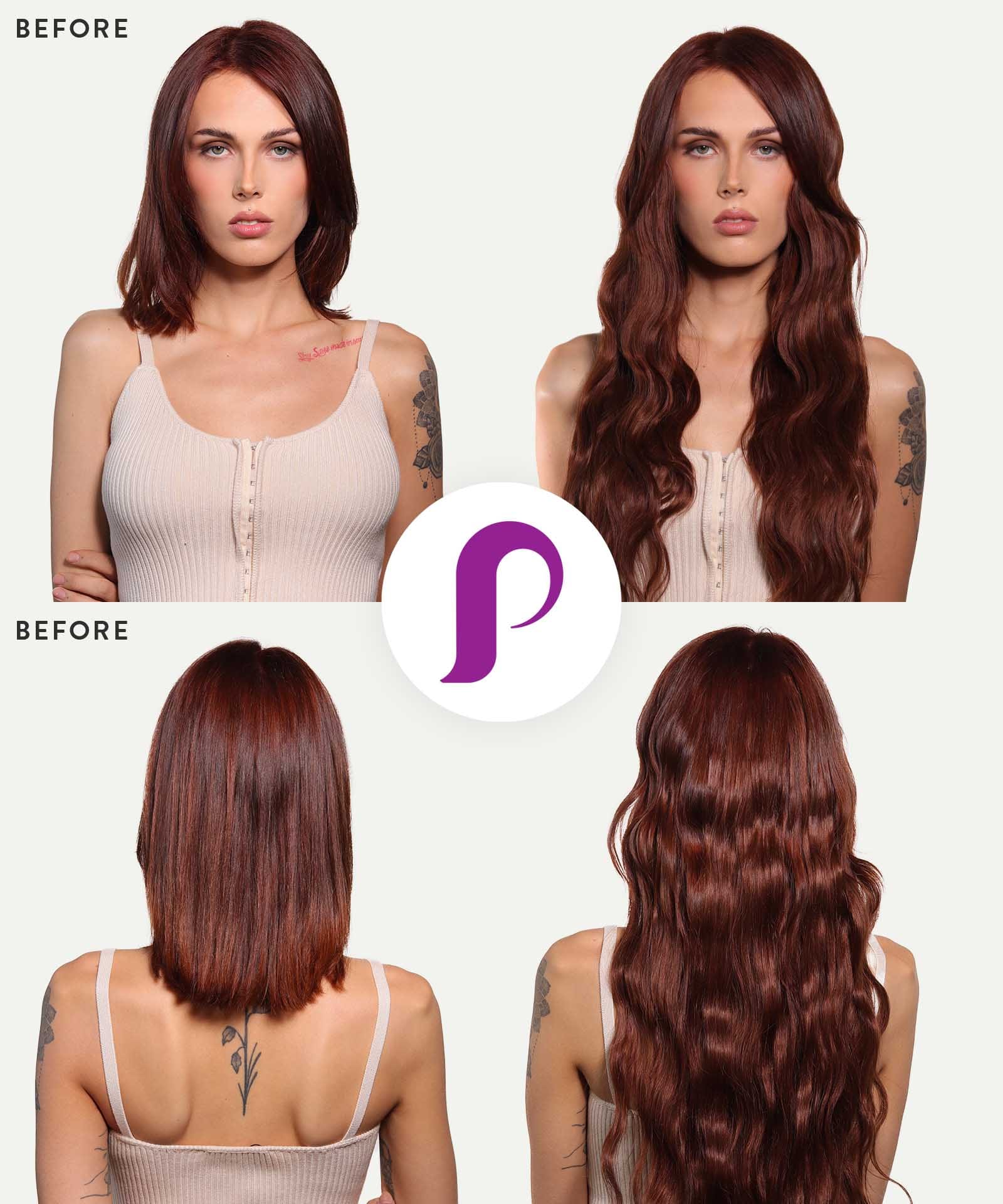 Wavy Classic Tape-In Hair Extensions - Image 17