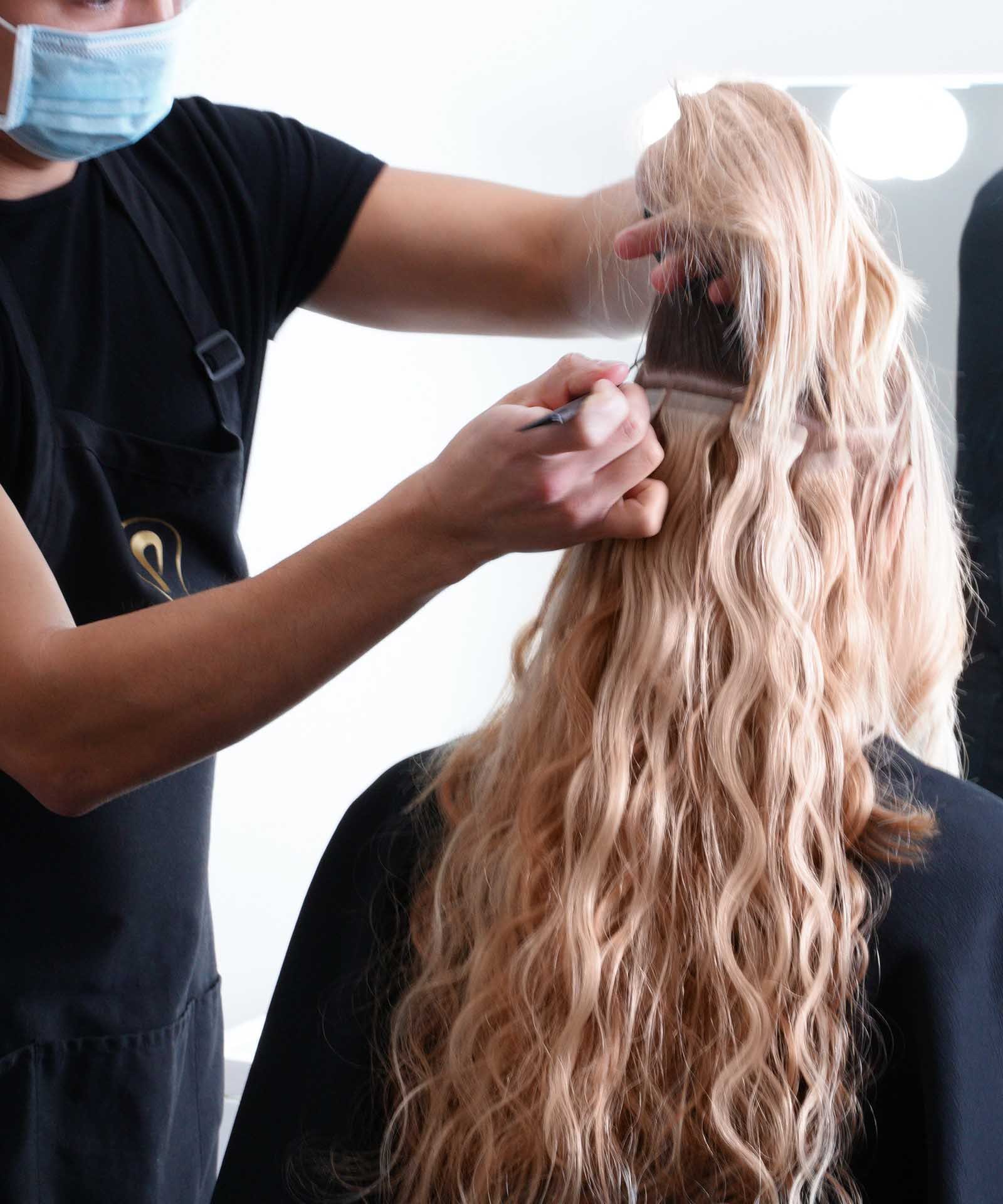 Wavy Classic Tape-In Hair Extensions - Image 19