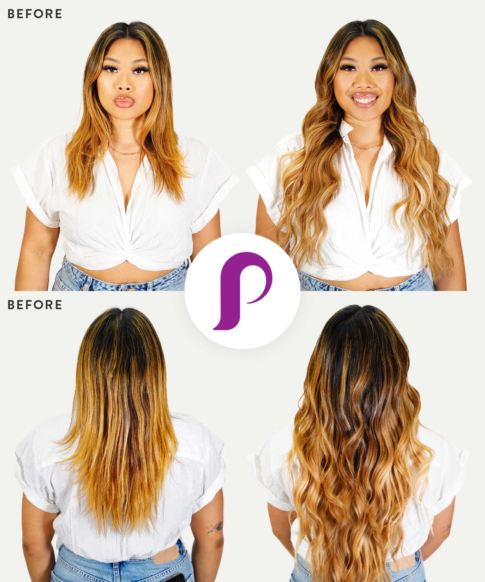 Wavy Classic Tape-In Hair Extensions - Image 34