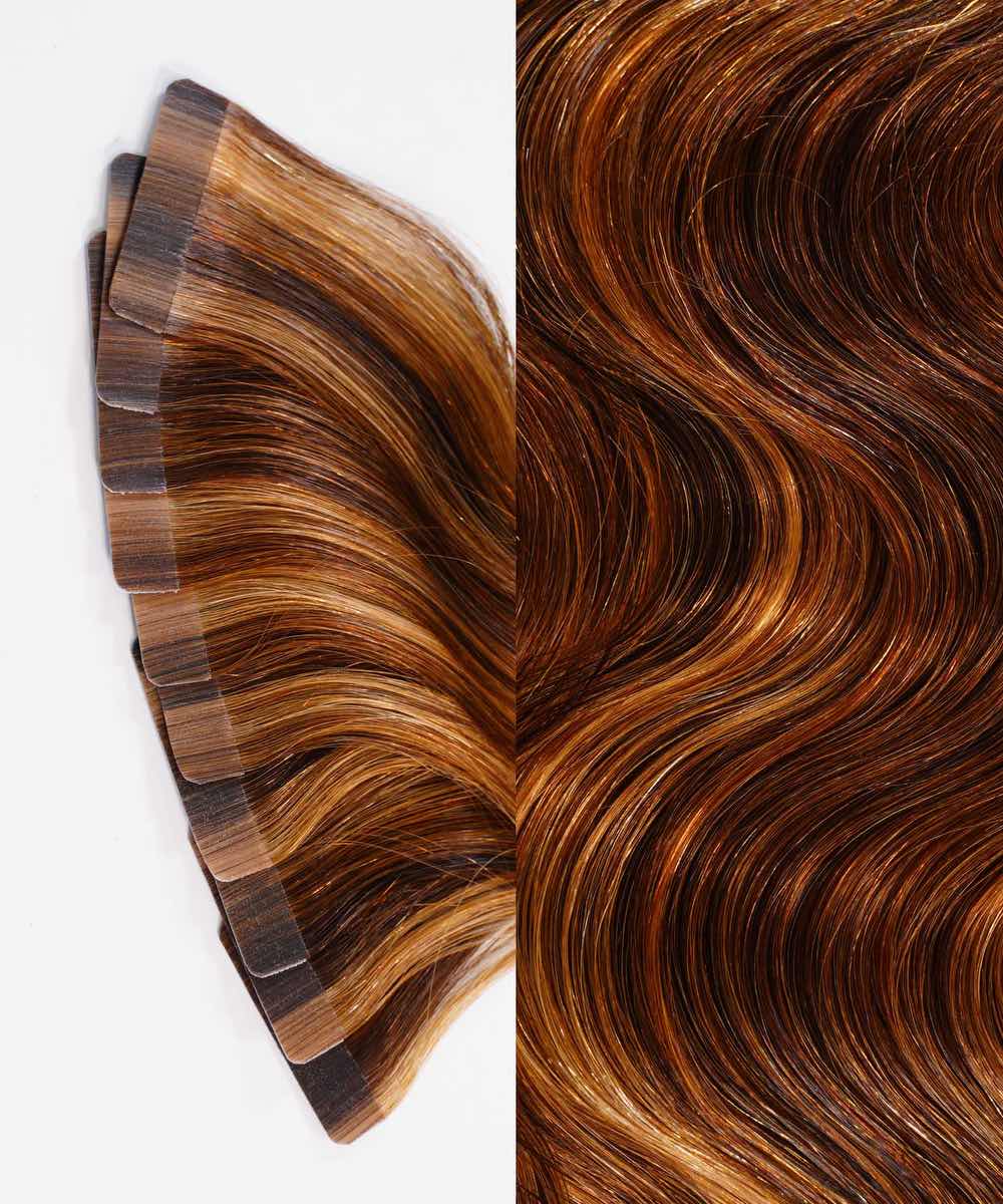 Wavy Classic Tape-In Hair Extensions - Image 41